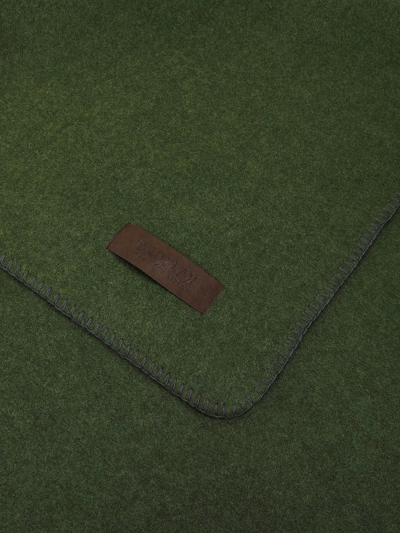 PROFLAX | Wohndecke - Plaid 160x200cm Secret Burgund | dunkelgrün